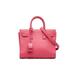 Saint Laurent Leather Satchel: Pink Bags