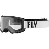 Fly Racing Focus Youth Goggles - White/Black w/ Clear Lens