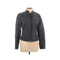 Banana Republic Jacket: Short Gray Solid Jackets & Outerwear - Women's Size 10