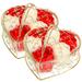 Flower Soap Immortal Floral Ornament 2 Boxes Rose Artificial Bath Woman Gifts Petals for Decorative