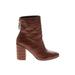 Chinese Laundry Boots: Brown Solid Shoes - Women's Size 6 - Round Toe