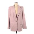 BB Dakota by Steve Madden Blazer Jacket: Mid-Length Pink Solid Jackets & Outerwear - Women's Size Medium