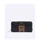 River Island Panelled Webbing Zip Purse - Black, Black, Women