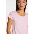 V-Shirt RICH & ROYAL Gr. XS, rosa (rose quartz) Damen Shirts V-Shirts