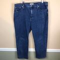 Madewell Jeans | Madewell Women’s The Perfect Vintage Straight Jean Medium Wash Denim Jeans | Color: Blue | Size: 33