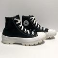 Converse Shoes | Converse Chuck Taylor All Star Lugged High Top Women's Shoes Size 6 Black White | Color: Black/White | Size: 6