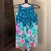 Lilly Pulitzer Dresses | Lilly Pultizer Jackie Silk Shift - Slathouse Soire Dress | Color: Blue/Green | Size: Xxs