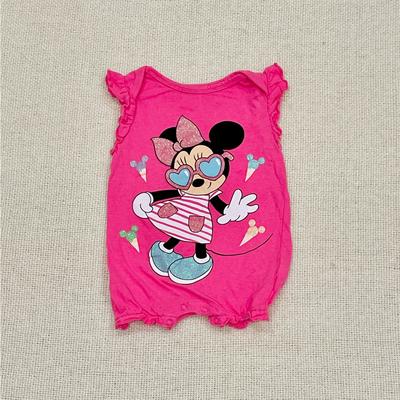 Disney Bottoms | Baby Girl Clothes. Romper. 12 Months. Disney Baby | Color: Pink | Size: 9-12mb