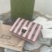 Gucci Bags | New, Authentic Gucci Wallet Cupcake Pink Brown Stripes Love Parade Gg Logo | Color: Brown/Pink | Size: Os