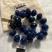 J. Crew Jewelry | J Crew Blue Chunky Beads Bracelets | Color: Blue | Size: Os