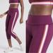 Athleta Pants & Jumpsuits | Athleta Contender Side Stripe Yoga Pants Beach Plum High Rise Size M | Color: Pink/Purple | Size: M