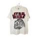 Disney Shirts | Disney Star Wars Shirt Mens Extra Large Xl White Darth Vader Short Sleeve | Color: White | Size: Xl