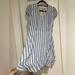 J. Crew Dresses | Jcrew Summer Blue Stripped Dress, Very Girly And Flirty! | Color: Blue | Size: 10