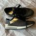 Michael Kors Shoes | Michael Kor Sneakers Size 51/2 Brown And Gold | Color: Brown/Gold | Size: 5.5