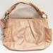 Coach Bags | Coach Parker Pleated Leather Hobo Style Handbag In Pale Pink | Color: Gold/Pink | Size: Os