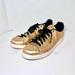 Adidas Shoes | Adidas (Raw) Stan Smith Gold Metallic Ostrich Leather Sneakers Men’s Size 13 | Color: Gold | Size: 13
