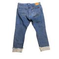 Levi's Jeans | Levi's 501 S Student Fit Cuffed Jeans Men's Size 33x28 | Color: Blue | Size: 33