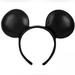Disney Accessories | Disney Parks Mickey Mouse Signature Ears | Color: Black/Red | Size: Os