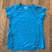 Columbia Tops | Columbia Dry-Fit Woman Workout Shirt | Color: Blue/Gray | Size: L