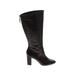 Anne Klein Boots: Black Solid Shoes - Women's Size 7 1/2 - Round Toe