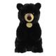 Aurora Adorable Miyoni Tots Sitting Pretty American Black Bear Cub Stuffed Animal - Lifelike Detail - Cherished Companionship - Black 10 Inches