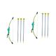 Toddmomy 2 Sets Children's Suction Cup Arrows Kid Toys Kid Outdoor Game Kids Games Outdoor Birthday Party Outdoor Toy Kids Birthday Gift Archery Toy With Suction Cup Model Abs