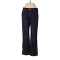 Joe's Jeans Jeans - Mid/Reg Rise: Blue Bottoms - Women's Size 27 - Dark Wash