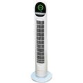 KANBUN Household 3 Speed Settings Tower Fan, 80° Wide Oscillating Fans for Bedroom/Living Room, Floor Bladeless Fan with Remote Room Fan