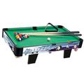 Aymzbd Billiard Pool Set Desktop Snooker 15 Colorful Balls 1 Cue Ball Leisure Game Toy Small Table Billiards for Home Use, 61cmx35cmx17cm