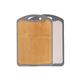 VIPAVA Chopping Boards Wheat Straw Chopping Board, Ebony Chopping Board, Double-Sided Chopping Board (Color : B)