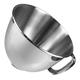 Housoutil Stainless Steel Mixing Bowl Noodle Bowl Stainless Stand Mixer Bowl Kitche n Aid Bowl Kitche n Aid Mixer Bowl Tilt-Head Stand Mixers Stainless Steel Mixer Bowl Appendix Replace