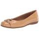 Trotters Women's Sizzle Signature Ballet Flat, Nude Patent, 6.5 Narrow