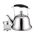 Electric Kettles for Boiling Water 1-3L Boiling Water Tea Kettle Add Soup Pot for Hot Pot Restaurant Stainless Steel Teapot Kettle for Induction Cooker for Coffee and Tea (True Color 1.5 L) kettle