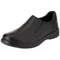 Hush Puppies Matthew Mens Classic Slip On Shoes, Black, 10 UK