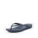 FITFLOP Men's Iqushion Ergonomic Flip-Flops Beach & Pool Shoes, Blue (Midnight Navy 399), 11.5 UK