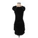 Bird by Juicy Couture Casual Dress - Bodycon: Black Solid Dresses - Women's Size Small