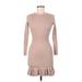 Shein Casual Dress - Sweater Dress: Tan Dresses - Women's Size Medium