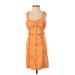 Urban Outfitters Casual Dress: Orange Print Dresses - Women's Size 3