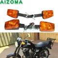 Links/Rechts E3 Emark 12V Motorrad Vorne Hinten Blinker Anzeige Leuchtet Blinker Blinker Bernstein