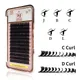 Synthetic Eyelash Extension Supplies Classic Lash Extensions C D Mattle Black Mink Black False