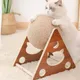 Cat Toy Interactive Cat Scratcher Board Kitten Sisal Rope Ball Scratch Paws Pet Grinding Scratching