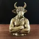 Bronze Bull Kopf Statue Ornament Lade Lager Markt Wall Street Vieh Skulptur Statue Maskottchen Harz