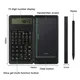 Foldable Scientific Calculators 10 Digits LCD Display With 6 Inch Writing Tablet Support Stylus Pen