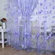 200*100 CM Modern Tulle Curtains For Living Room Purple Curtains For Children Bedroom Door Kitchen