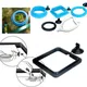 Aquarium Feeding Ring Fish Tank Station Floating Food Tray Feeder Square Circle Accessory Fish Food