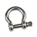 1PC Stainless Steel 304 Bolt Type Anchor Chain Shackle 4mm 5mm 6mm 8mm 10mm Rigging Rated Bow Type