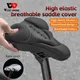 WEST BIKING Comfortable Bicycle Saddle Cover Breathable Rebound Silicone Foam Bike Seat Cover With
