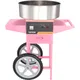 VEVOR Electric Cotton Candy Machine with Cart 1000W Commercial Floss Maker with Stainless Steel Bowl