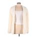 Charlotte Russe Faux Fur Jacket: Short Ivory Solid Jackets & Outerwear - Women's Size Medium