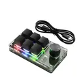 Programmierung Makro Gaming USB Individuelles Tastatur BT Volumen Taste Knopf Photoshop Hotswap